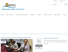 Tablet Screenshot of cartac.org